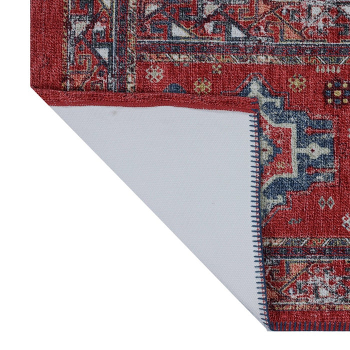 60" x 22" Vintage Persian Medallion Kitchen Runner Rug Red - Threshold (LOCAL PICKUP ONLY)