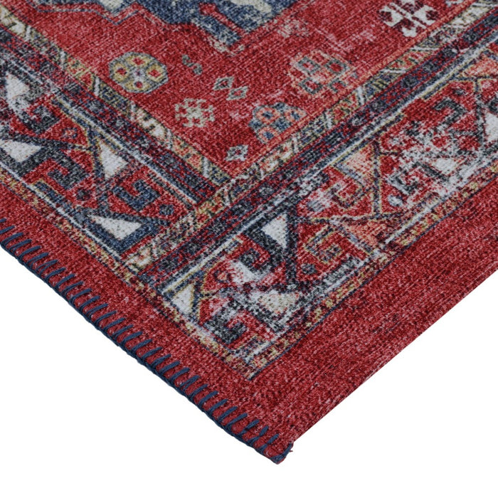 60" x 22" Vintage Persian Medallion Kitchen Runner Rug Red - Threshold (LOCAL PICKUP ONLY)