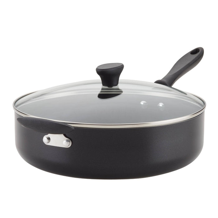 Farberware Reliance 6qt Covered Saute Pan with Helper Handle Black. (LOCAL PICKUP ONLY)