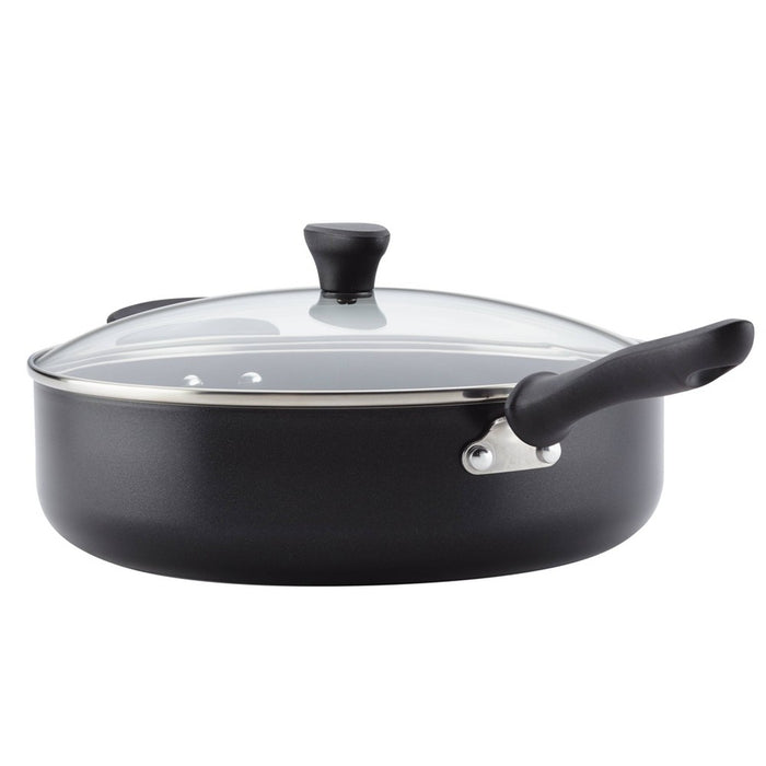 Farberware Reliance 6qt Covered Saute Pan with Helper Handle Black. (LOCAL PICKUP ONLY)