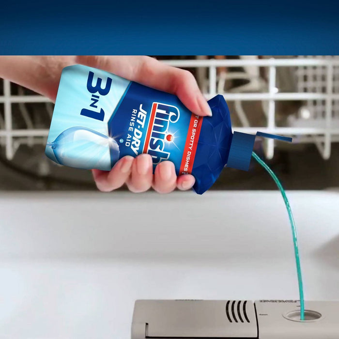 Finish Jet-Dry Rinse Aid, Dishwasher Rinse & Drying Agent - 23 fl oz