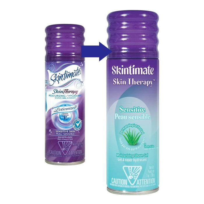 Skintimate Skin Therapy Sensitive Skin Women's Shave Gel - 7oz