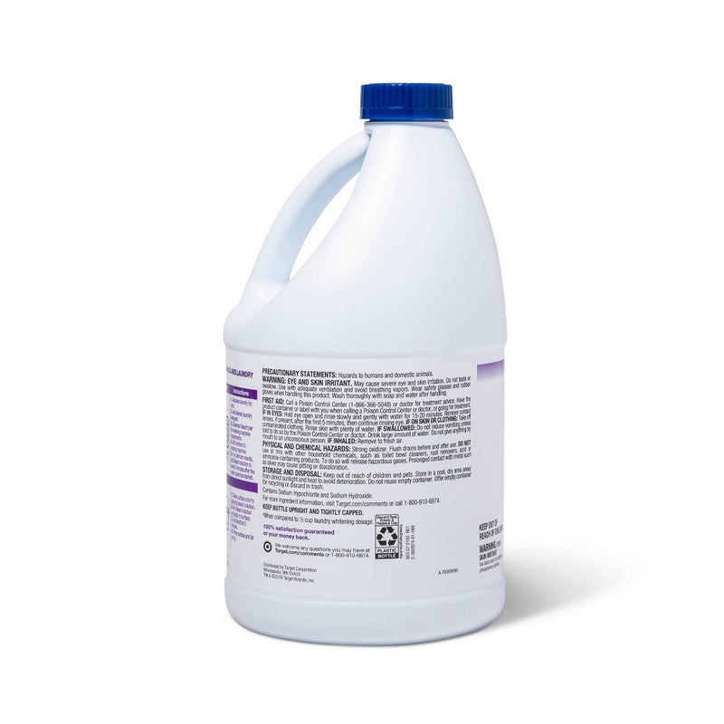 Low Splash Lavender Bleach - 81oz - up & up