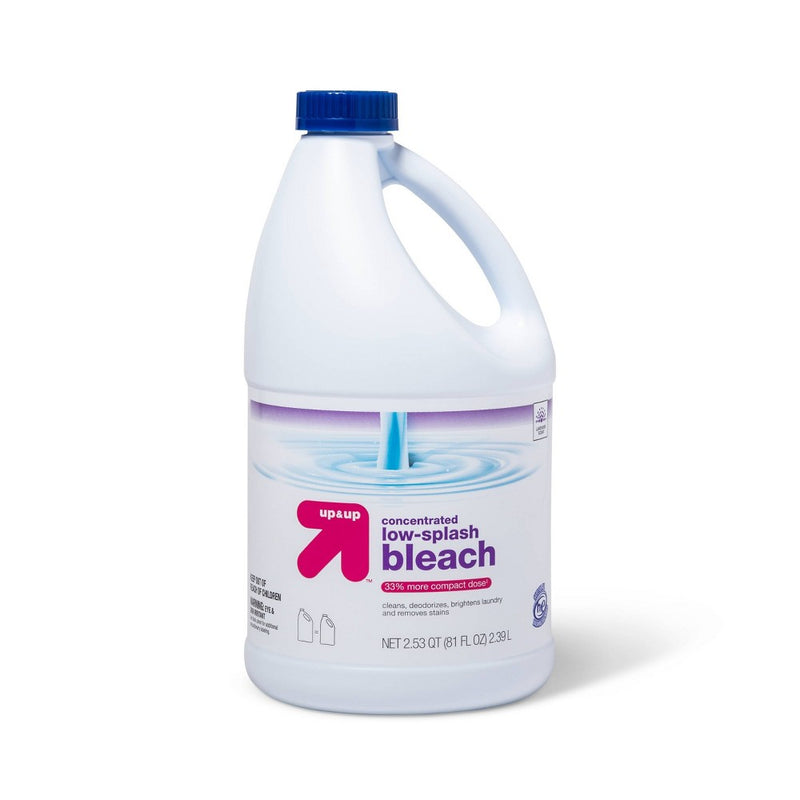 Low Splash Lavender Bleach - 81oz - up & up