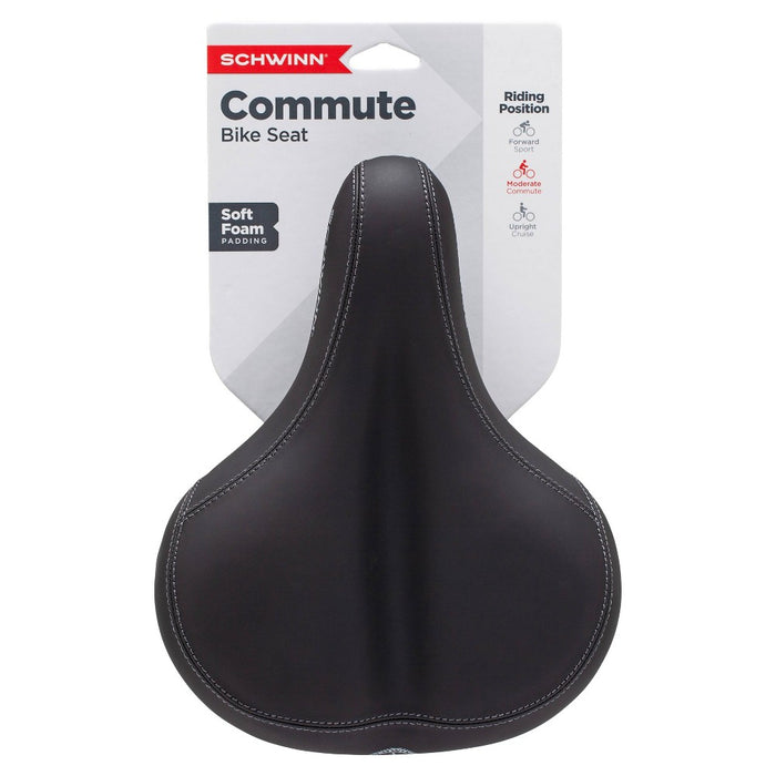 Schwinn Commute Bike Saddle - Black
