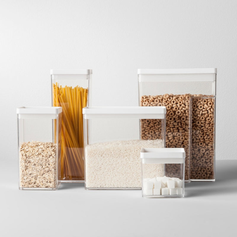 4"W X 4"D X 11.5"H Plastic Food Storage Container - Made By Design