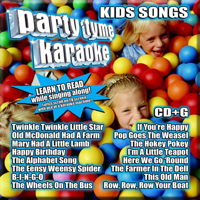 Party Tyme Karaoke - Kids Song (CD)