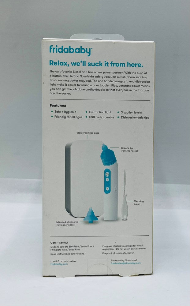 Fridababy Electric NoseFrida Nasal Aspirator - 5pc