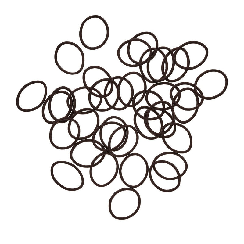 Goody Ouchless Elastics - Brown - 37ct