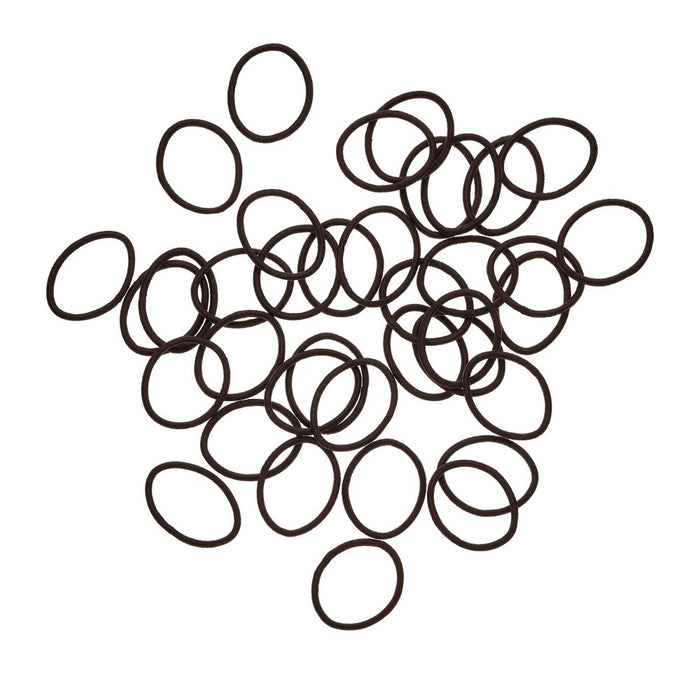 Goody Ouchless Elastics - Brown - 37ct