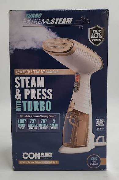 Conair Turbo ExtremeSteam Handheld Fabric Steamer
