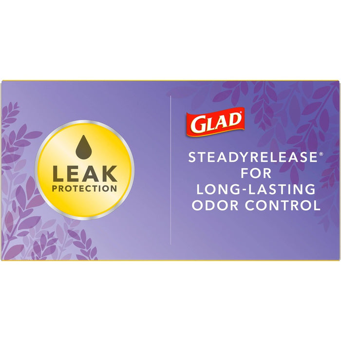 Glad ForceFlex Tall Kitchen Drawstring Trash Bags - Febreze Mediterranean Lavender - 13Gallon/100ct