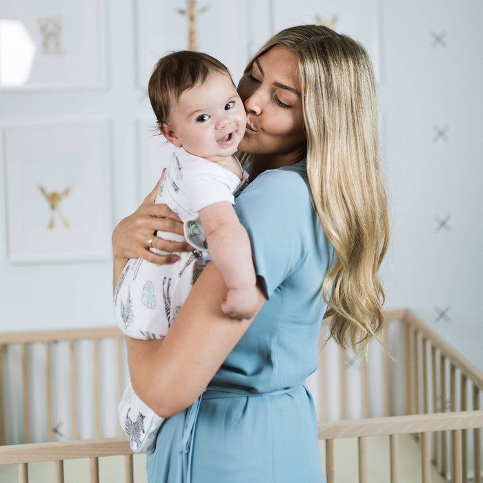 Aden + Anais Essentials Swaddle Wrap Blanket Neutral toile - S/M 3pk