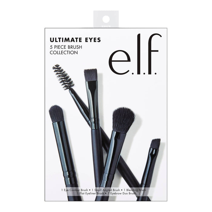e.l.f. Ultimate Eyes Brush Collection - 5pc