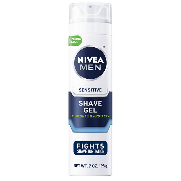 NIVEA Men Aerosol Can Sensitive Shaving Gel - 7oz