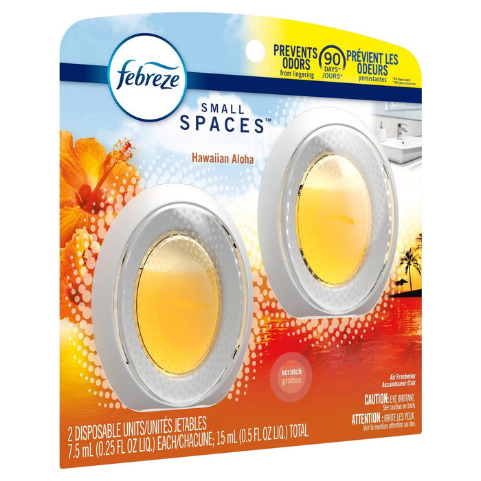 Febreze Small Spaces Air Freshener - Hawaiian Aloha - 2ct