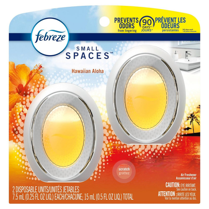 Febreze Small Spaces Air Freshener - Hawaiian Aloha - 2ct