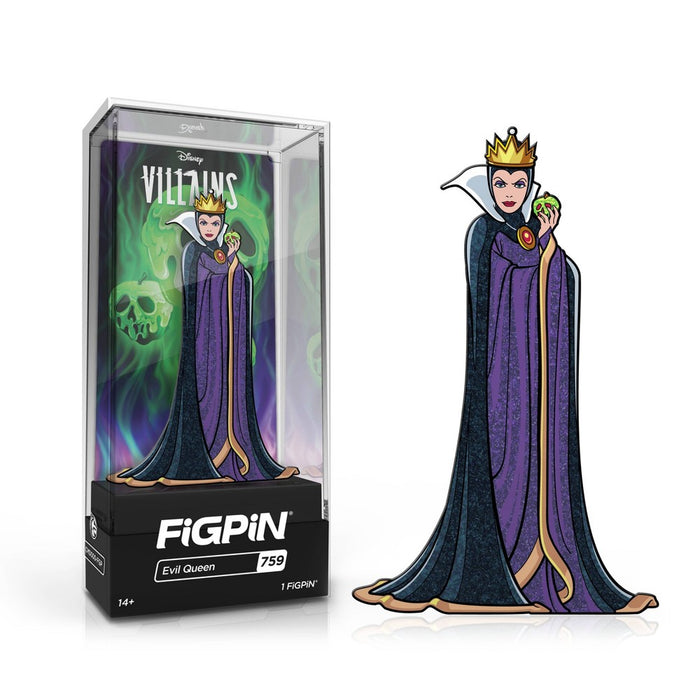 FiGPiN Disney Villians - Evil Queen #759 *BRAND NEW & SEALED*