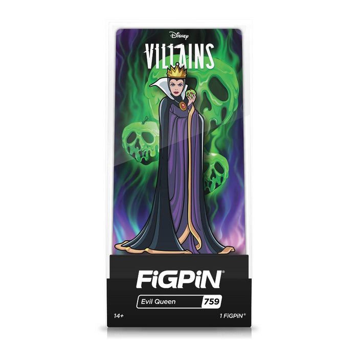 FiGPiN Disney Villians - Evil Queen #759 *BRAND NEW & SEALED*