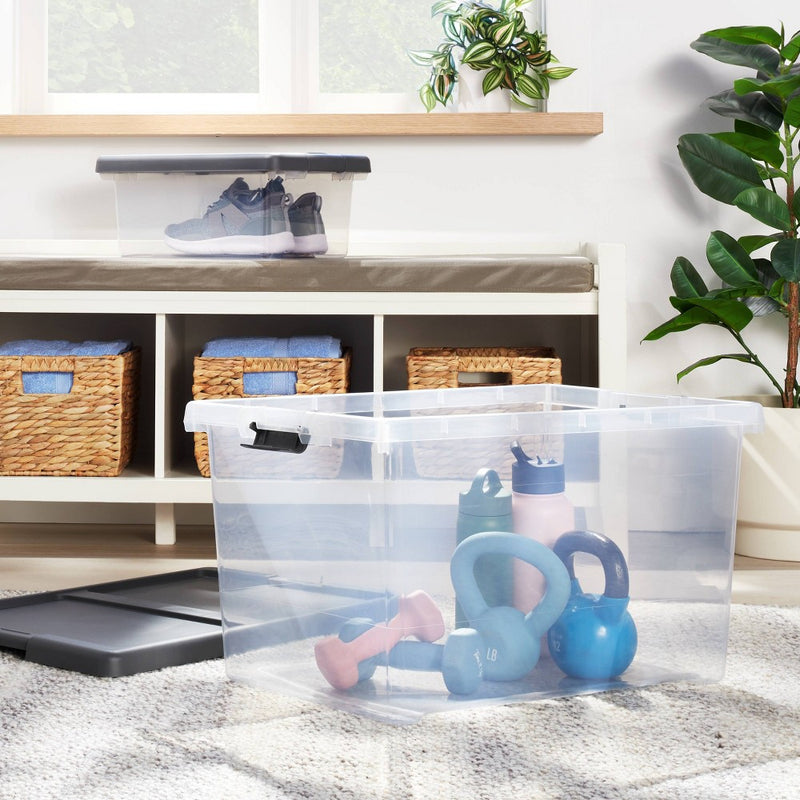 Large Latching Clear Storage Box - Brightroom (LOCAL PICKUP ONLY)