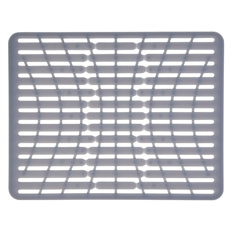 OXO 16.3" x 12.8" Silicone Sink Mat Gray