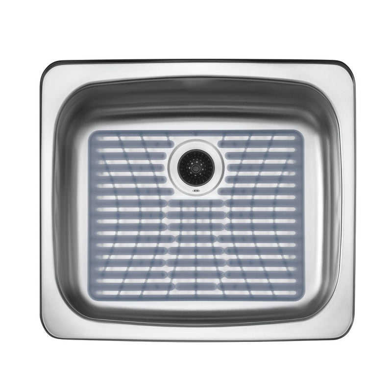 OXO 16.3" x 12.8" Silicone Sink Mat Gray