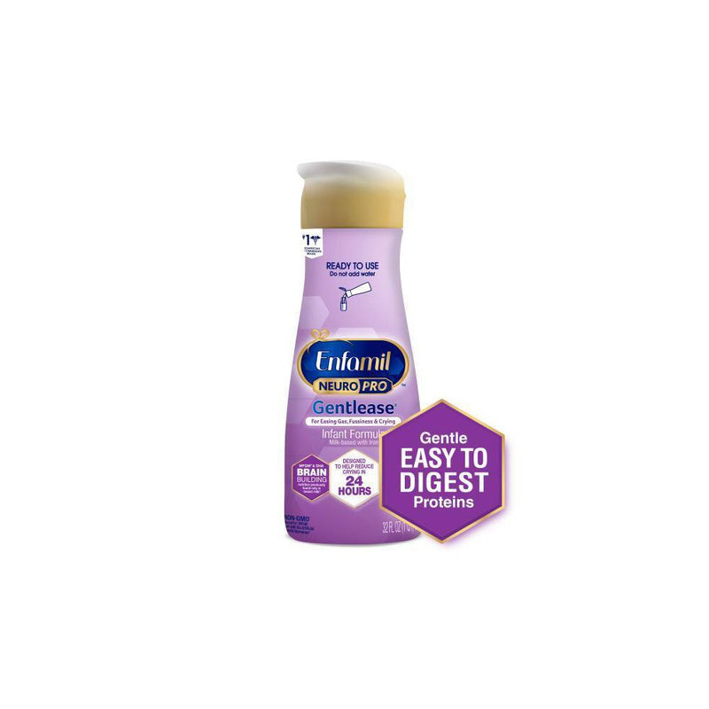 Enfamil Gentlease Ready To Feed Infant Formula Bottle - 32 fl oz