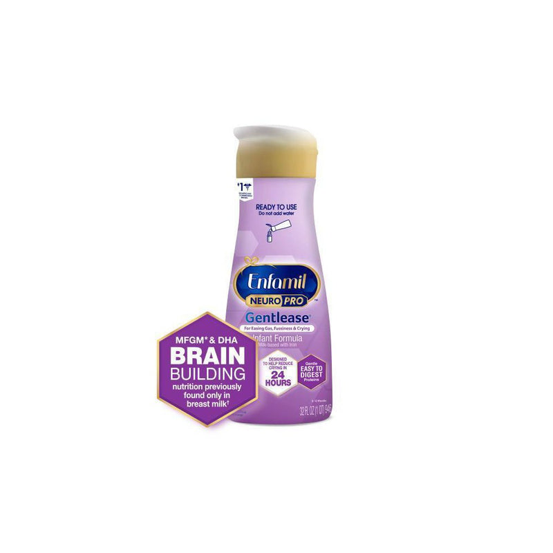 Enfamil Gentlease Ready To Feed Infant Formula Bottle - 32 fl oz
