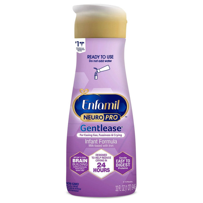 Enfamil Gentlease Ready To Feed Infant Formula Bottle - 32 fl oz