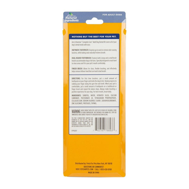 Arm & Hammer Dog Toothpaste & Brush - 2.5oz