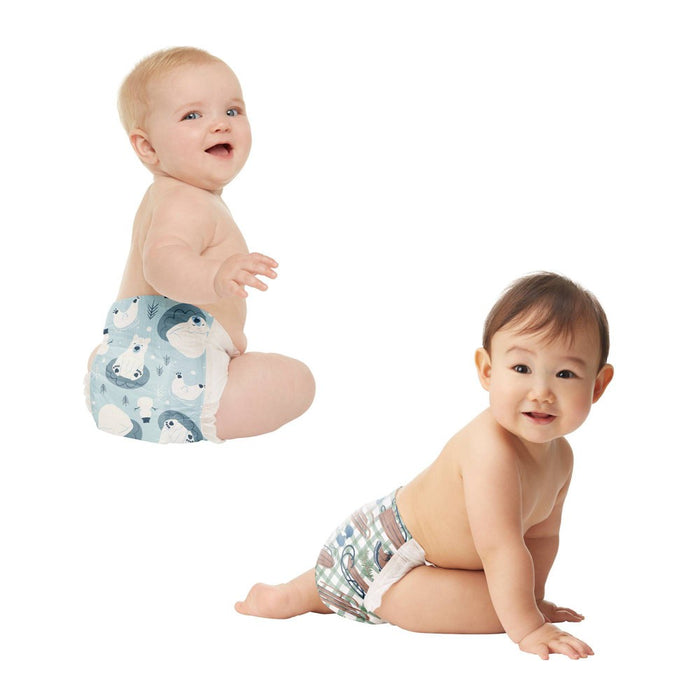 The Honest Company Disposable Diapers - Snow Much Fun & Sled Up - Size 4 - 60ct