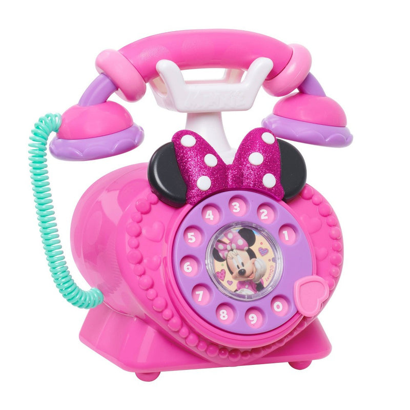 Disney Junior Minnie Mouse Ring Me Rotary Phone *NEW & SEALED*