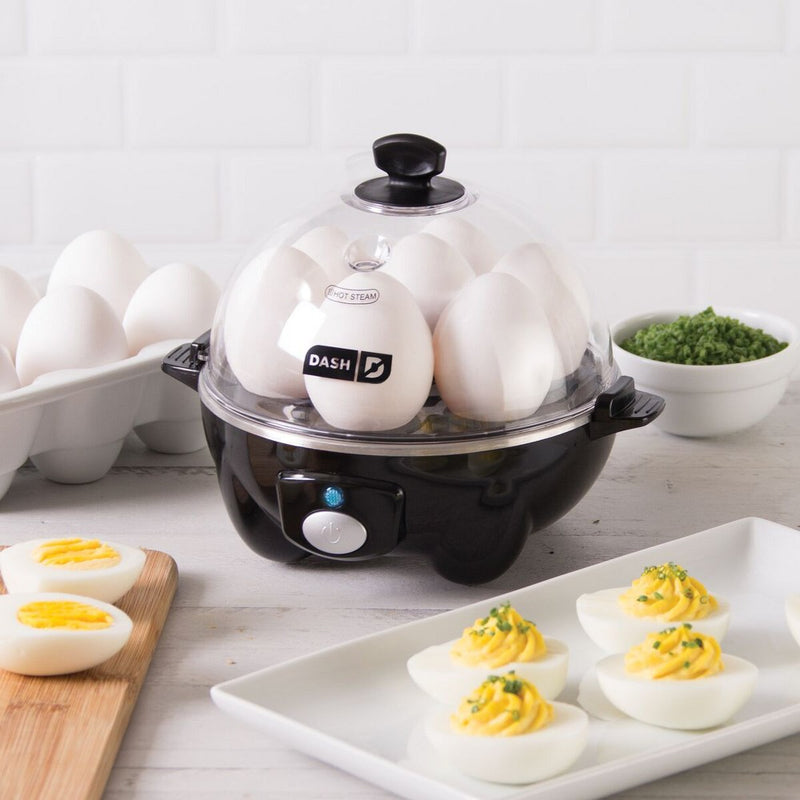 Dash 7-Egg Everyday Egg Cooker Black