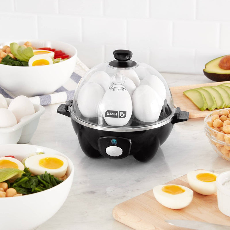 Dash 7-Egg Everyday Egg Cooker Black