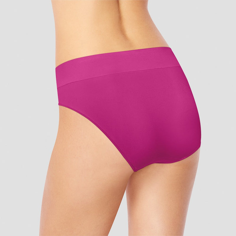 Hanes Premium Women's Smoothing Seamless 3pk Basic High Cut Briefs - Colors Vary 7