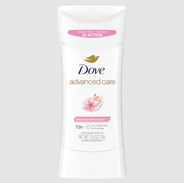 Advanced Care Sakura Blossom & Yuzu Antiperspirant Deodorant Stick, 2.6 oz