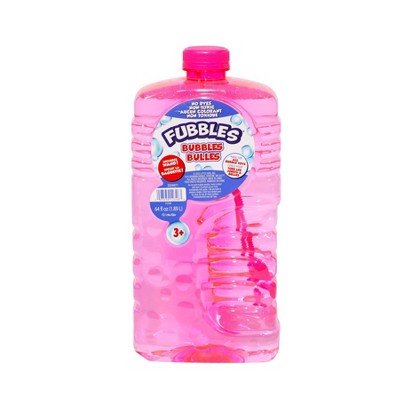 Fubbles 64 OZ Bubble Solution Bottle