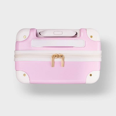 Hardside Spinner Trunk Carry On Suitcase Soft Pink - Roller Rabbit x Target