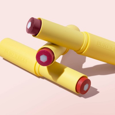 Burt's Bees Boosted Tinted Lip Balm - Rose Knows - 0.16oz