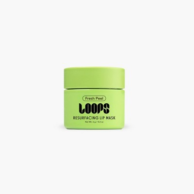 LOOPS Fresh Peel Mini Lip Mask: 0.2oz, 1-Pack