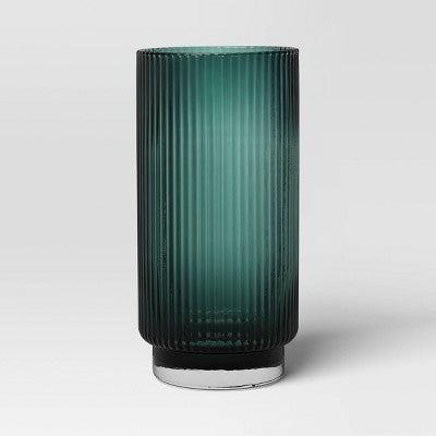 20.2oz Cassin Ribbed Tall Tumbler Green - Threshold