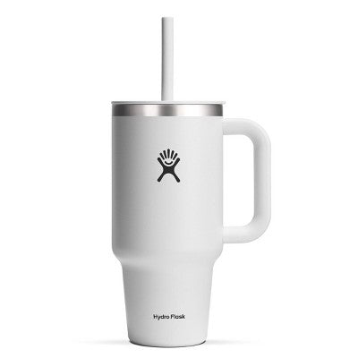 Hydro Flask 32oz All Around Travel Straw Tumbler - White