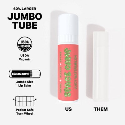 Space Camp Wellness Juicy Watermelon Lip Balms - 0.25oz