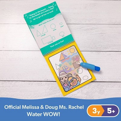 Melissa & Doug Ms. Rachel Water WOW! Color-Reveal Pad Early Learning Toy