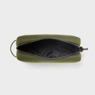 Compact Travel Toiletry Organizer - Recycled Neoprene - Olive - Goodfellow & Co