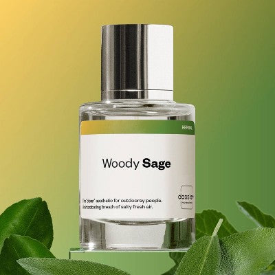 Dossier Body Perfume - Woody Sage - 50ml: Paraben-Free, Phthalate-Free, Vegan, Spray