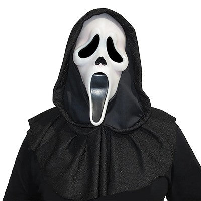 Adults Scream 25th Anniversary Ghost Face Mask Costume Accessory