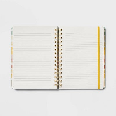 96 Sheet College Ruled Journal 5.75"x8" Spiral Wave - Threshold