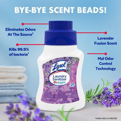 Lysol Laundry Sanitizer Lavender Fusion - 21 fl oz