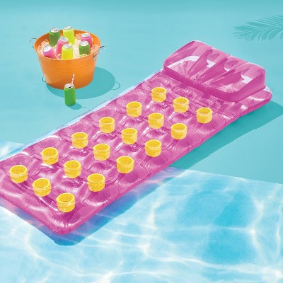 Peach Pocket Lounge Novelty Float - Sun Squad Peach Orange